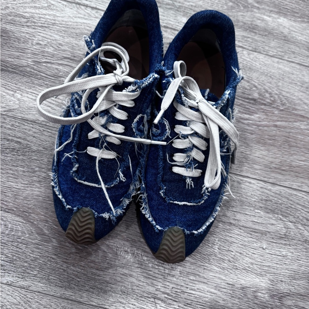 LOEWE Denim Flow Sneaker 38 - Picture 2 of 13